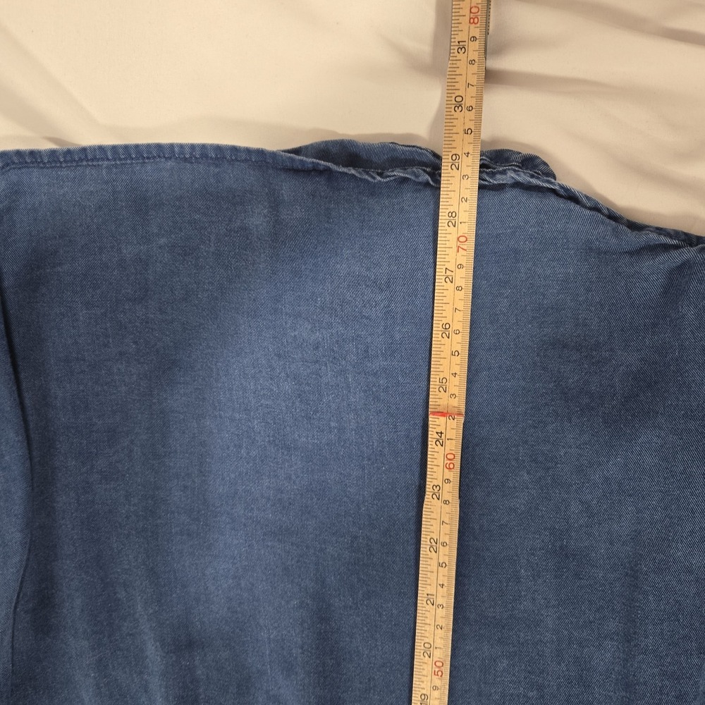 Banana Republic Denim Shirt | Women's Size XL - Picture 3 of 9